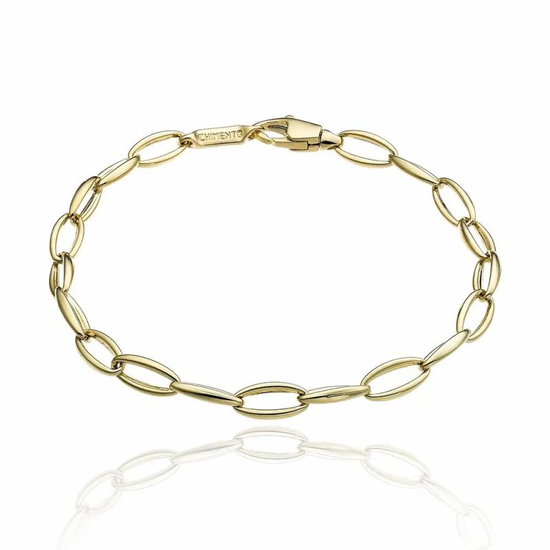 Bracelets & Bangles |   Accenti 18Ct Yellow Gold Long Link Bracelet 1B02556Zz1190 Bracelets & Bangles Bracelets & Bangles