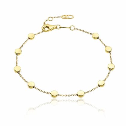 Bracelets & Bangles |   Armillas Glow 18Ct Yellow Gold Bead Bracelet 1B10270Zz1190 Bracelets & Bangles Bracelets & Bangles