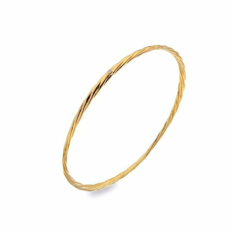 Bracelets & Bangles |   Jac Jossa Entwine Bangle Dl640 Bracelets & Bangles Bracelets & Bangles