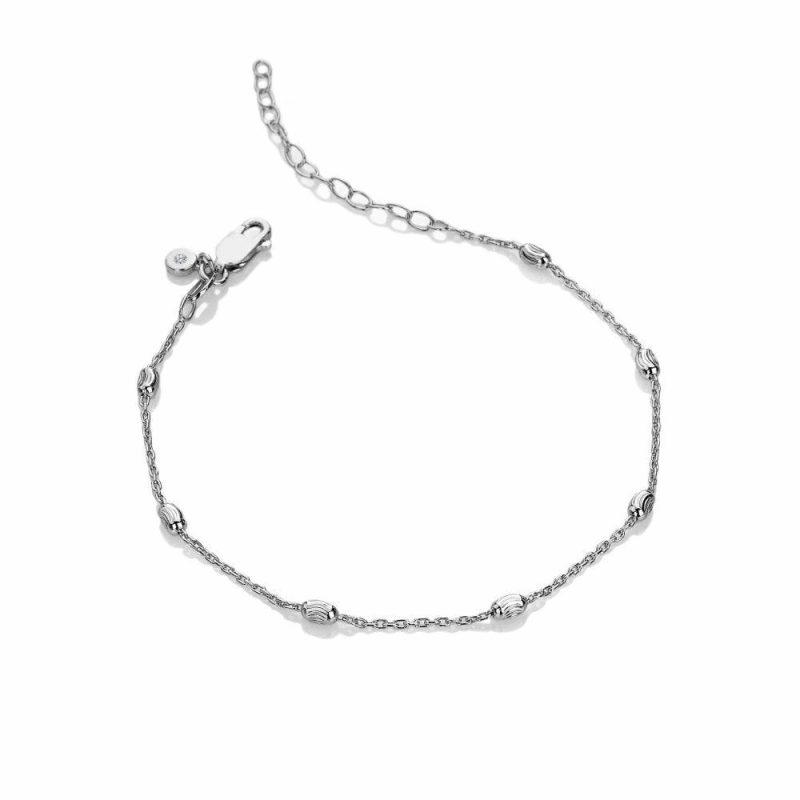 Bracelets & Bangles |   Oval Silver Bracelet Dl681 Bracelets & Bangles Bracelets & Bangles