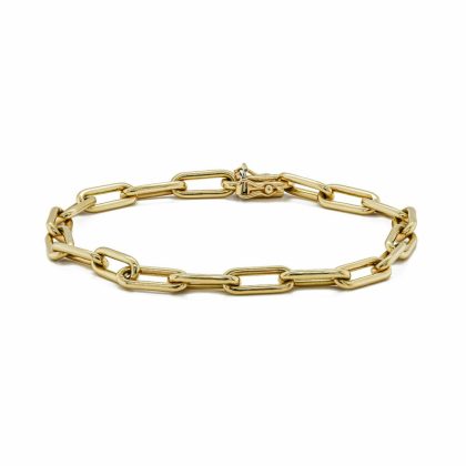 Bracelets & Bangles |   Pre-Owned 18Ct Yellow Gold Fancy Link Bracelet Bracelets & Bangles Bracelets & Bangles