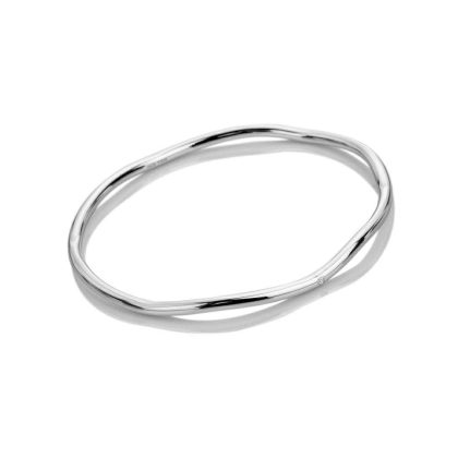 Bracelets & Bangles |   Silver Wave Bangle Dc201 Bracelets & Bangles Bracelets & Bangles