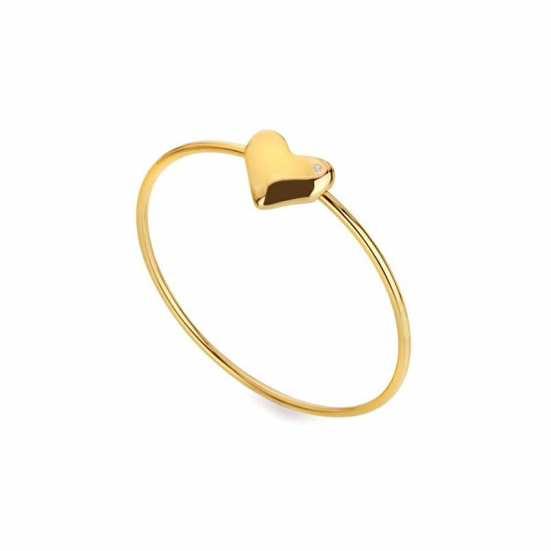 Bracelets & Bangles |   X Jac Jossa Gold Plated Desire Bangle Dc186 Bracelets & Bangles Bracelets & Bangles