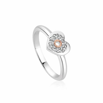 Dress Rings |   Cariad Sparkle Silver Ring 3Scrs0653 Dress Rings Dress Rings