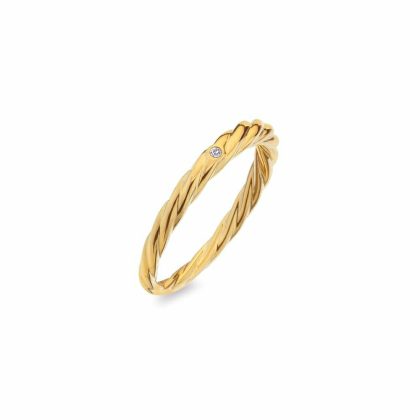 Dress Rings |   Jac Jossa Entwine Ring Dr224 Dress Rings Dress Rings