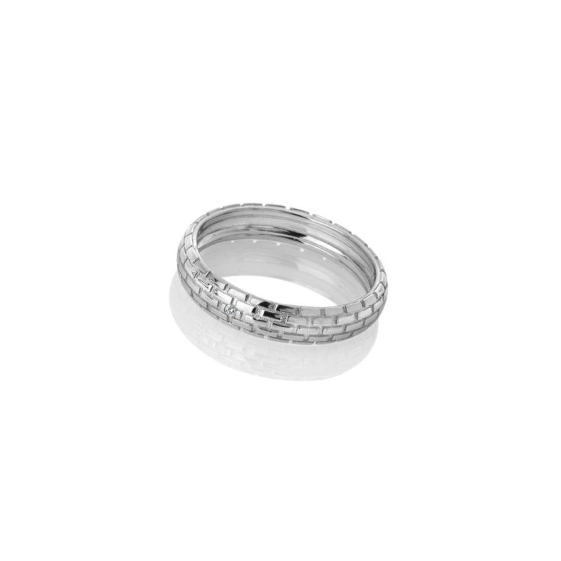 Dress Rings |   Silver Woven Ring Dr234 Dress Rings Dress Rings