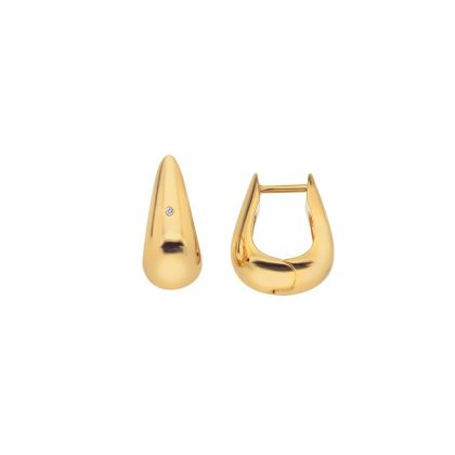 Earrings |   Jac Jossa Soul Huggie Earrings De661 Earrings Earrings