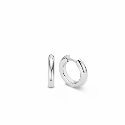 Earrings |   Polished Hoop Earrings 7557Si Earrings Earrings