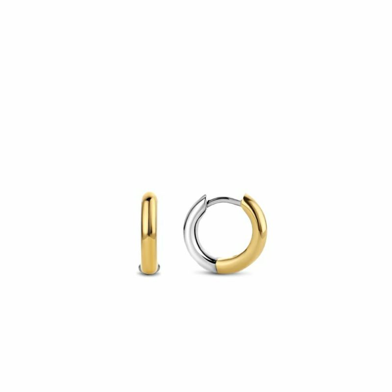 Earrings |   Silver Gold Plated Small Hoop Earrings 7811Sy Earrings Earrings