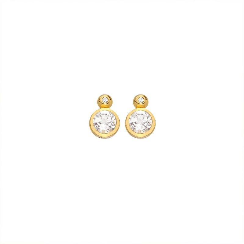 Earrings |   X Gemstones White Topaz Stud Earrings De774 Earrings Earrings