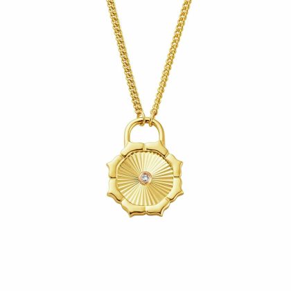 Necklaces & Pendants |   9Ct Bore Da Gold And Diamond Necklace Gbda0374 Jewellery Necklaces & Pendants