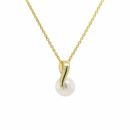 Necklaces & Pendants |   9Ct Yellow Gold Freshwater Pearl Pendant Jewellery Necklaces & Pendants