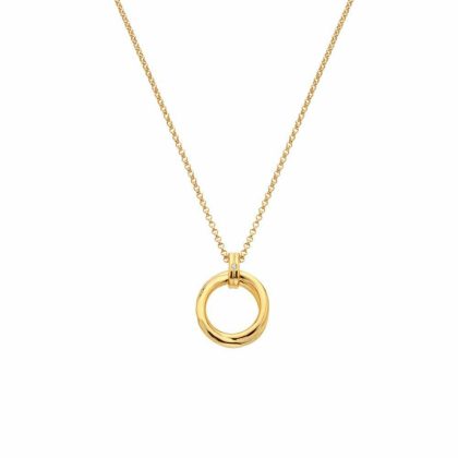 Necklaces & Pendants |   Golden Edit Aura Pendant Dp1022 Jewellery Necklaces & Pendants