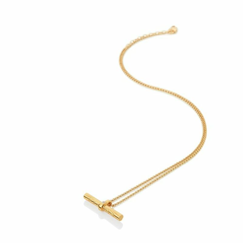 Necklaces & Pendants |   Jac Jossa Hope Bar Pendant Dp848 Jewellery Necklaces & Pendants