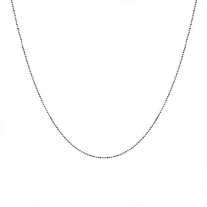 Necklaces & Pendants |   Silver Micro Bead Chain Ch124 Jewellery Necklaces & Pendants