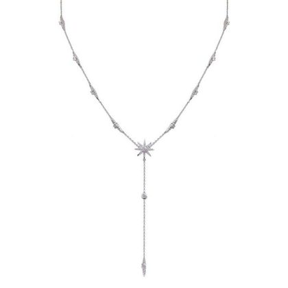 Necklaces & Pendants |   Silver Mimosa Necklace Cn925W-Mimo Jewellery Necklaces & Pendants