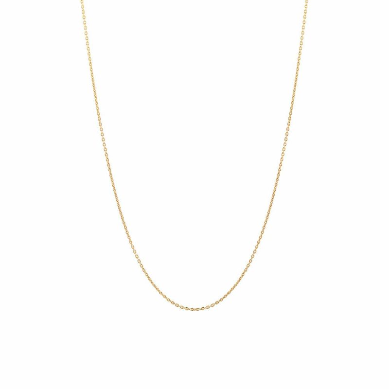 Necklaces & Pendants |   Silver/Yellow Gold Plated Chain Necklace 3933Sy/60 Jewellery Necklaces & Pendants