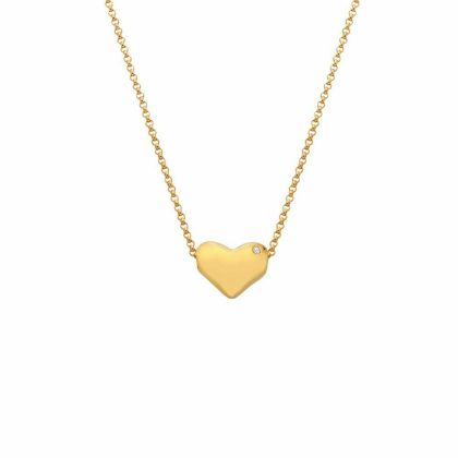 Necklaces & Pendants |   X Jac Jossa Gold Plated Desire Pendant And Chain Dp967 Jewellery Necklaces & Pendants