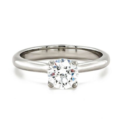 Rings |   Platinum Diamond Engagement Ring 1.01Ct Jewellery Rings