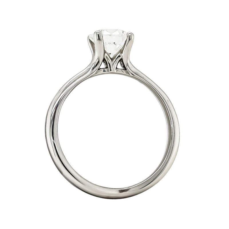 Rings |   Platinum Diamond Engagement Ring 1.01Ct Jewellery Rings